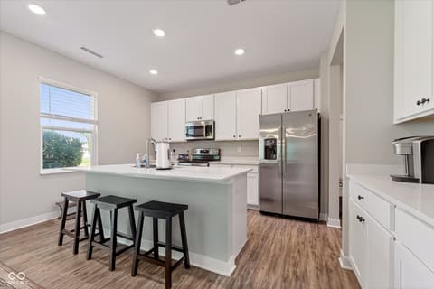 Kitchen at 9863 Gaylen Court, Fishers, IN