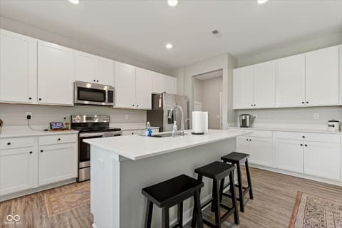 Kitchen at 9863 Gaylen Court, Fishers, IN