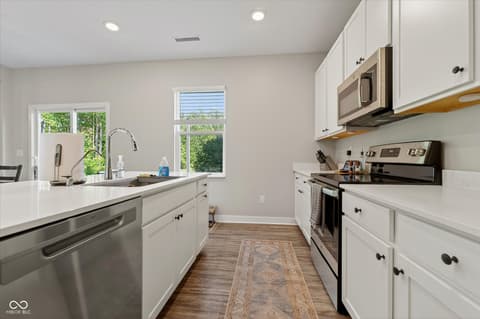 Kitchen at 9863 Gaylen Court, Fishers, IN