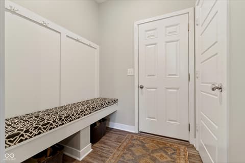 Laundry room at 9863 Gaylen Court, Fishers, IN