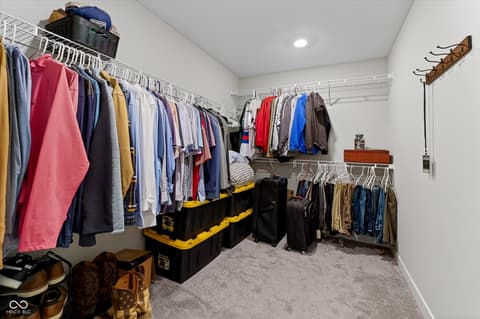 Walk In Closets — 9863 Gaylen Court, Fishers, IN