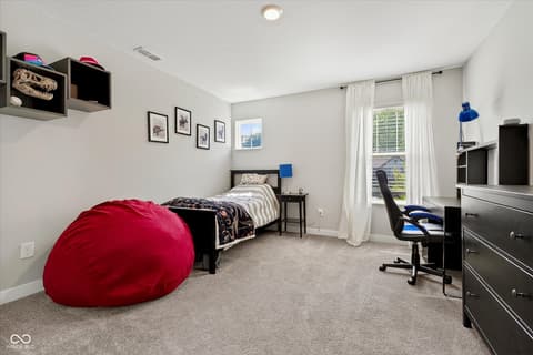 Bedroom at 9863 Gaylen Court, Fishers, IN