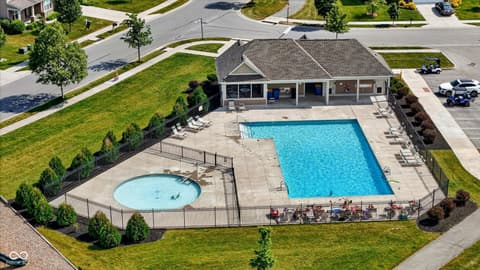 Pool at 9863 Gaylen Court, Fishers, IN