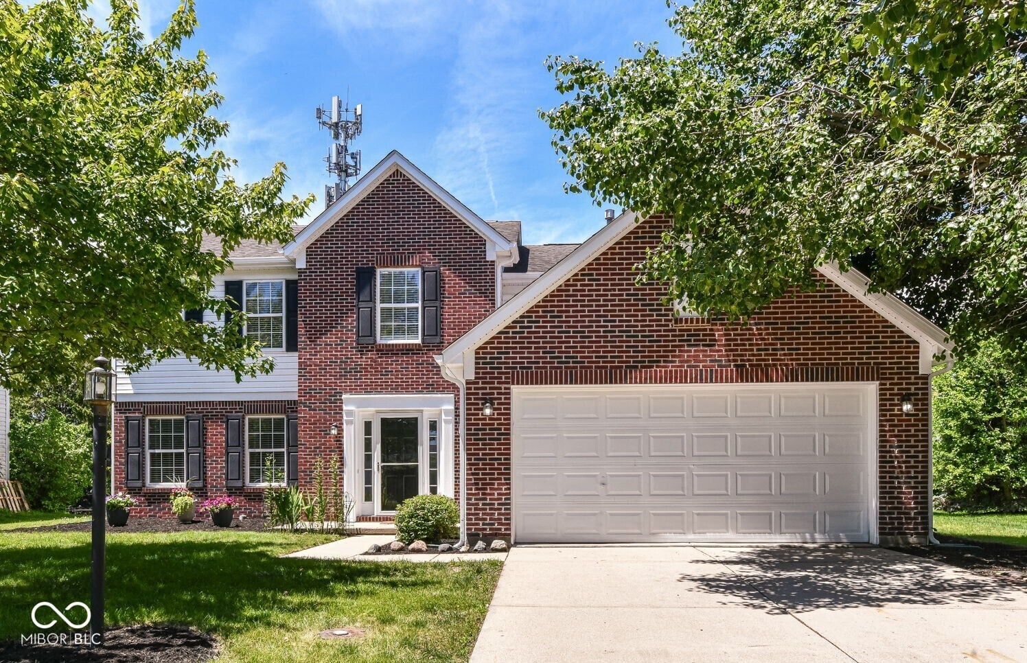 Front exterior at 12636 Stanwich Place, Carmel, IN