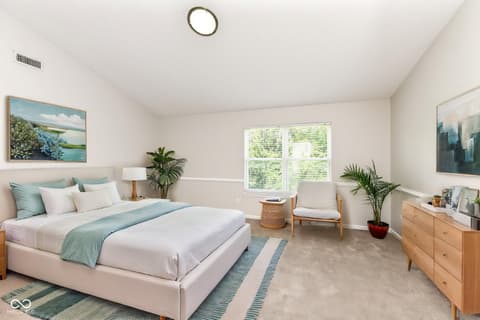 Primary bedroom at 12636 Stanwich Place, Carmel, IN