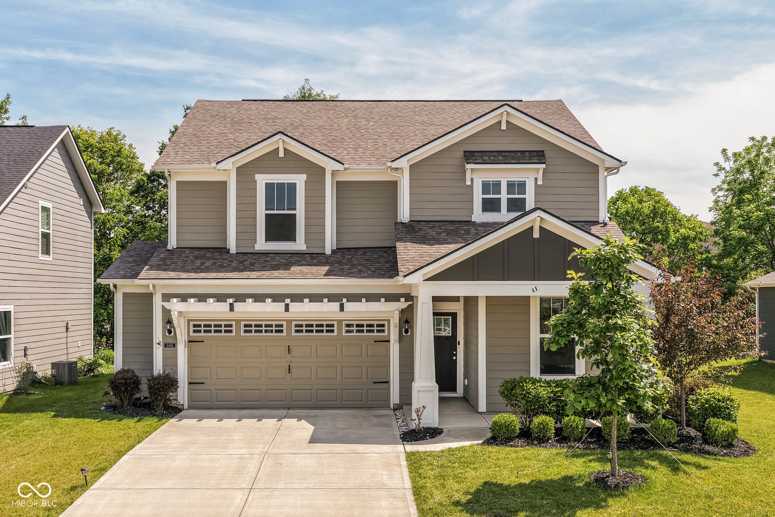 Front exterior at 5465 Dunhaven Road, Noblesville, IN