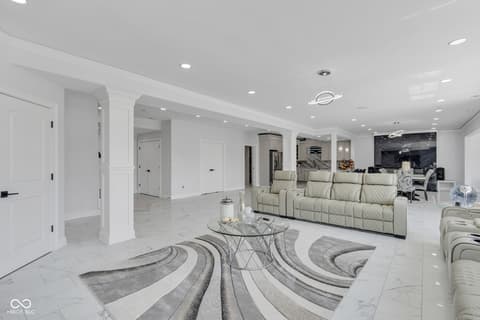 Living room at 3687 W 121st, Zionsville, IN