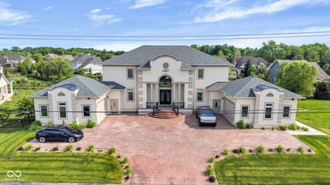 Front exterior at 3687 W 121st, Zionsville, IN