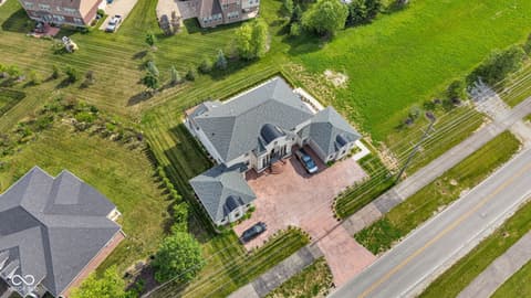 Aerial view at 3687 W 121st, Zionsville, IN