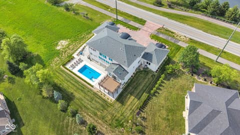 Aerial view at 3687 W 121st, Zionsville, IN