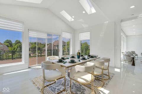 Dining room at 3687 W 121st, Zionsville, IN