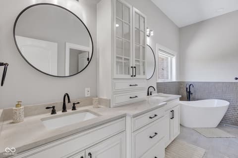 Bathroom at 3687 W 121st, Zionsville, IN