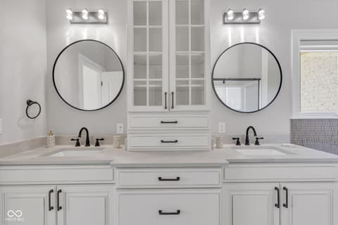 Bathroom at 3687 W 121st, Zionsville, IN