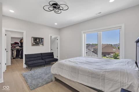 Bedroom at 3687 W 121st, Zionsville, IN