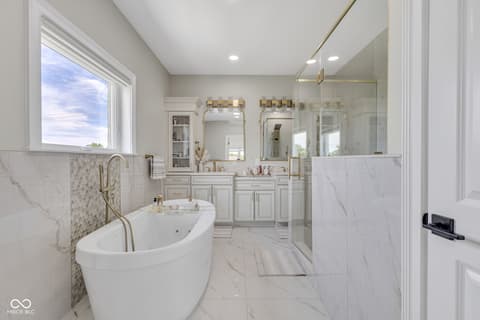 Bathroom at 3687 W 121st, Zionsville, IN