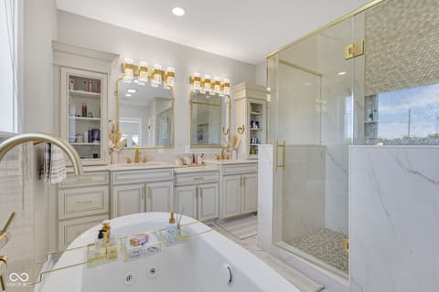 Bathroom at 3687 W 121st, Zionsville, IN
