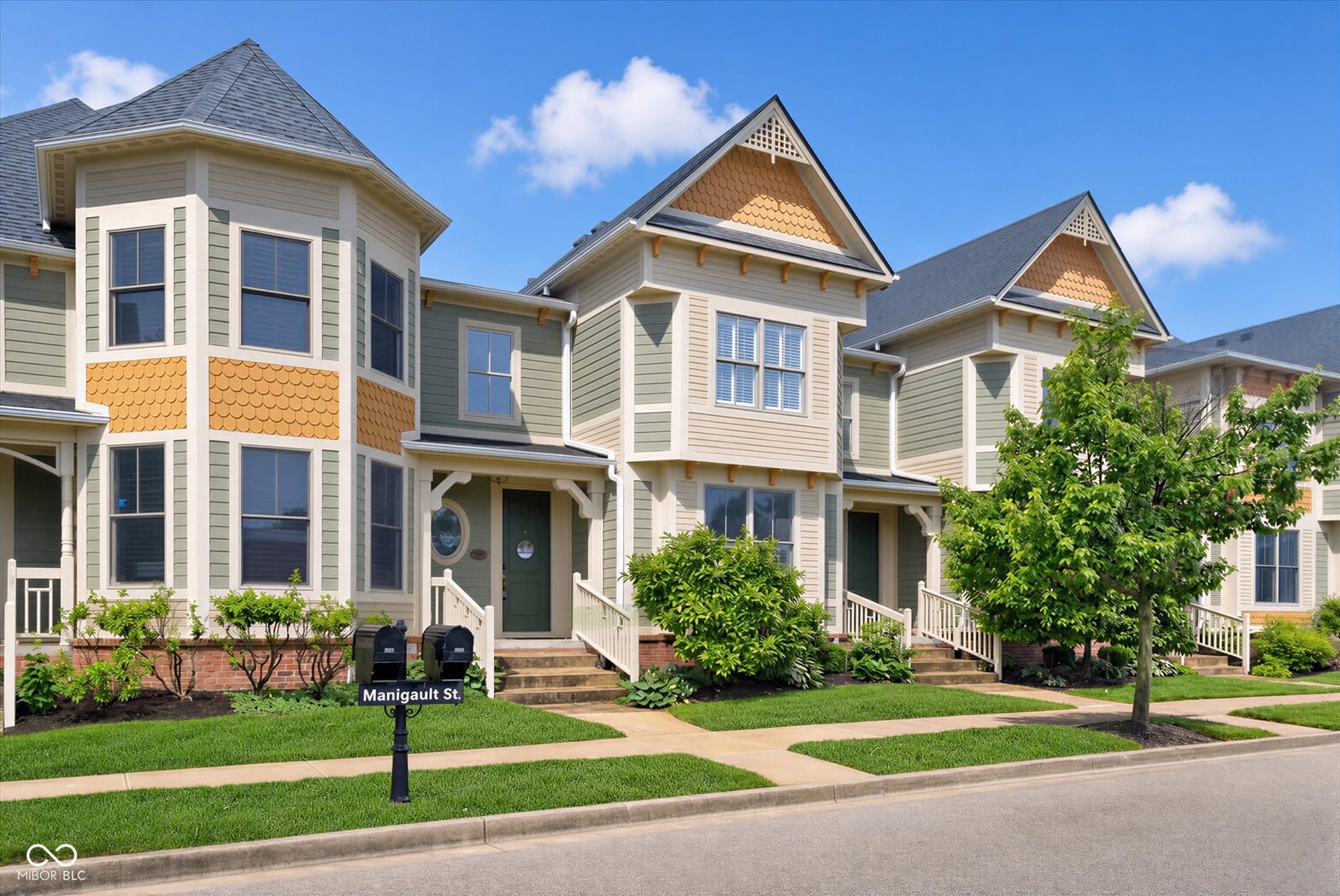 Front exterior at 2583 Manigault Street, Carmel, IN