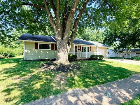 Front exterior at 303 N Grace Avenue, Crawfordsville, IN