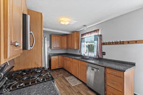 Kitchen at 700 Shady Lane, Crawfordsville, IN