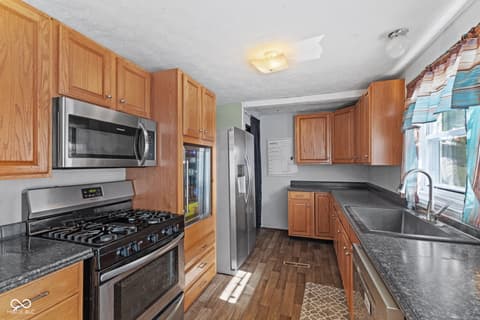 Kitchen at 700 Shady Lane, Crawfordsville, IN