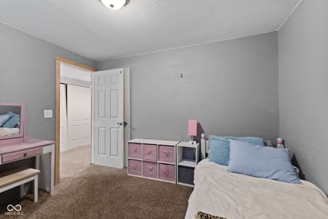 Bedroom at 700 Shady Lane, Crawfordsville, IN