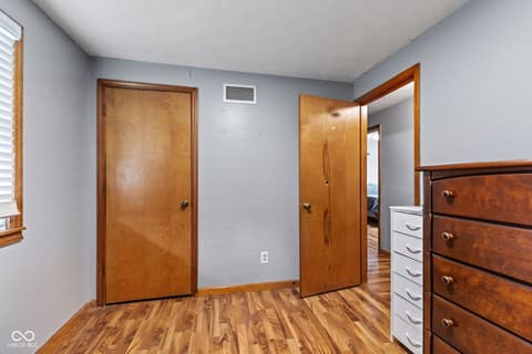 Bedroom at 700 Shady Lane, Crawfordsville, IN