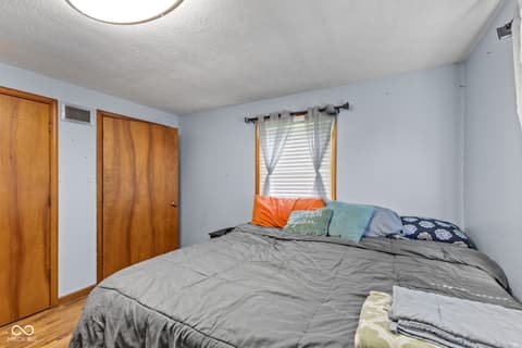 Bedroom at 700 Shady Lane, Crawfordsville, IN