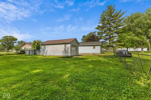 Backyard at 700 Shady Lane, Crawfordsville, IN