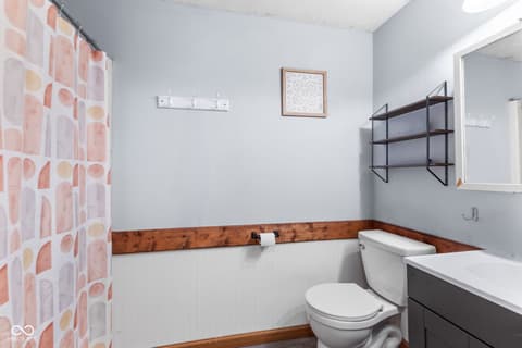 Bathroom at 700 Shady Lane, Crawfordsville, IN