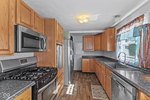 Kitchen at 700 Shady Lane, Crawfordsville, IN