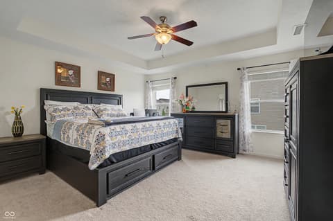 Bedroom at 13874 Luxor Chase, Fishers, IN