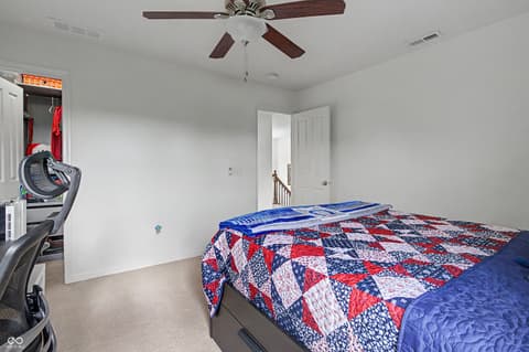 Bedroom at 13874 Luxor Chase, Fishers, IN