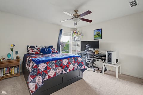 Bedroom at 13874 Luxor Chase, Fishers, IN