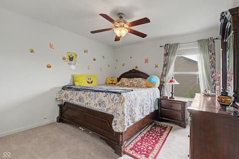 Bedroom at 13874 Luxor Chase, Fishers, IN