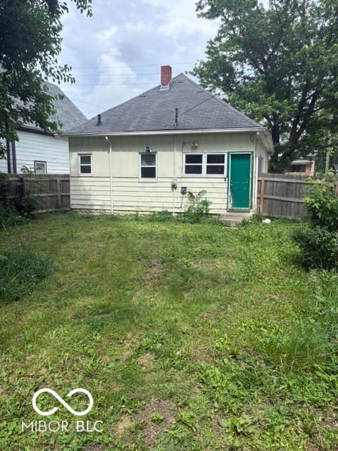 Backyard at 316 N Lasalle Street, Indianapolis, IN