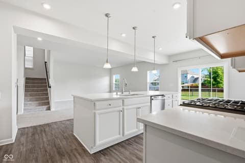 Kitchen at 1496 Moose Ridge Lane, Westfield, IN