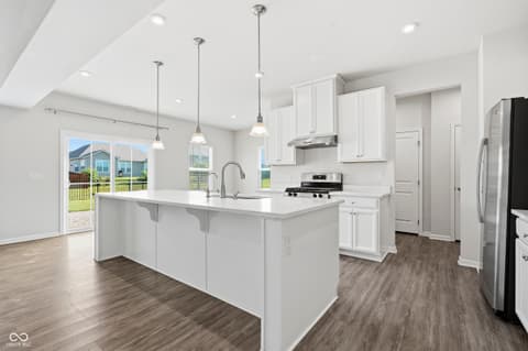 Kitchen at 1496 Moose Ridge Lane, Westfield, IN