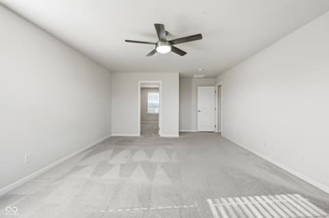 Bedroom at 1496 Moose Ridge Lane, Westfield, IN
