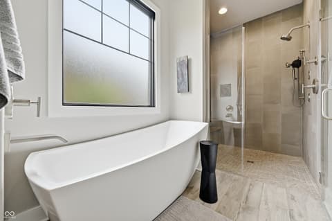 Primary bathroom at 534 Dylan Drive, Carmel, IN