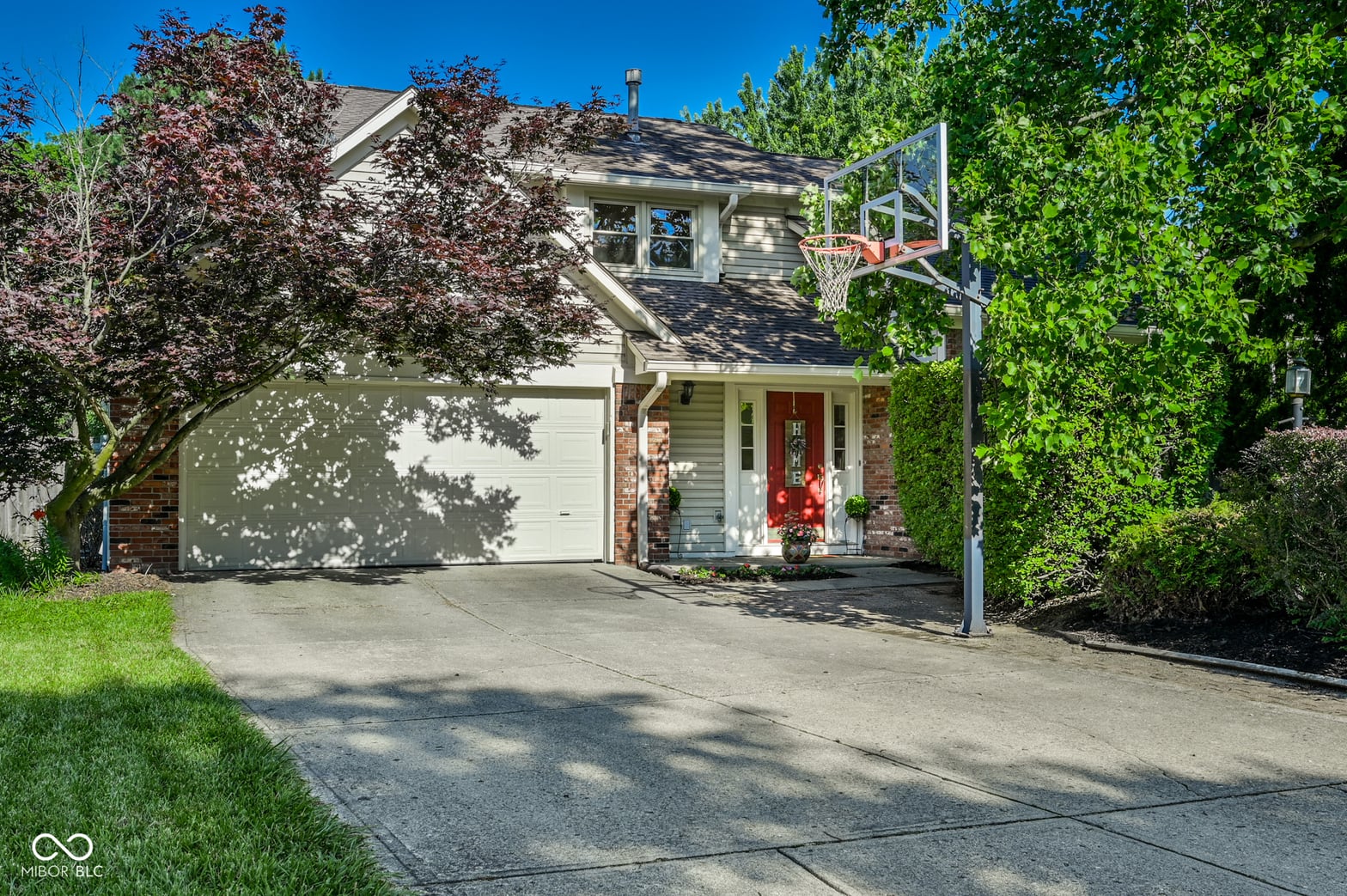 Front exterior at 11224 Garrick Court, Fishers, IN