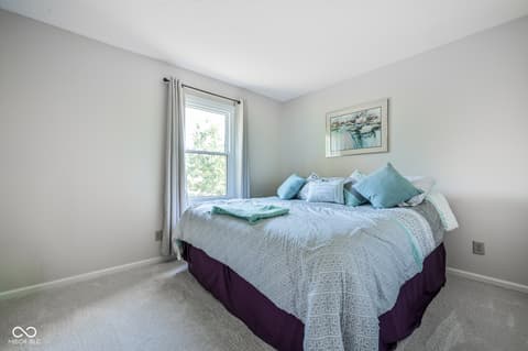 Bedroom at 11224 Garrick Court, Fishers, IN