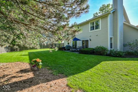 Backyard at 11224 Garrick Court, Fishers, IN