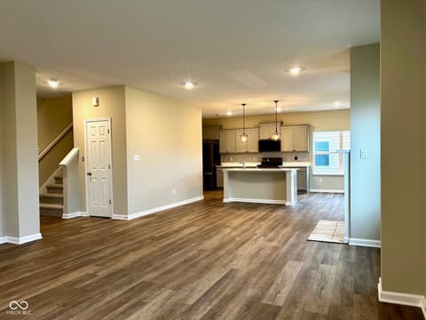 Living room at 9789 Mystic Sun Court, Fishers, IN