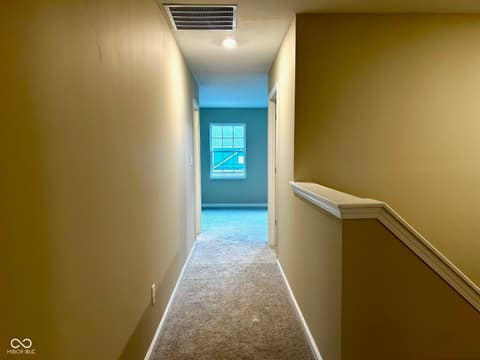 Hallway at 9789 Mystic Sun Court, Fishers, IN
