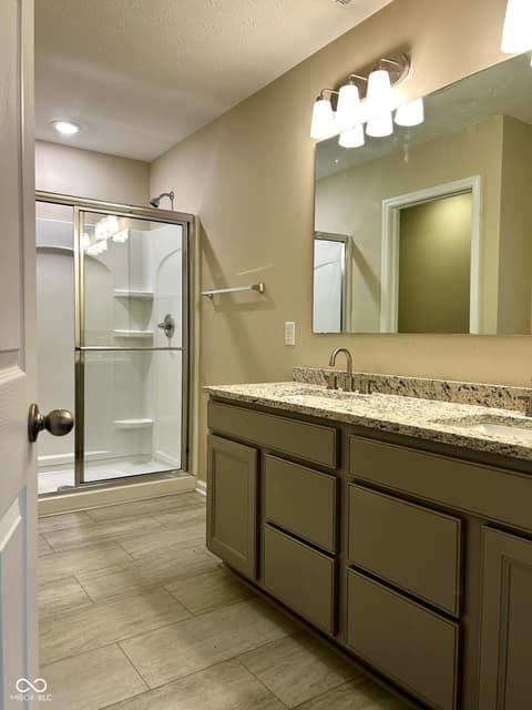 Bathroom at 9789 Mystic Sun Court, Fishers, IN