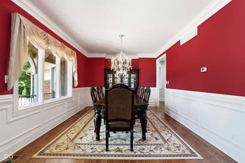 Dining room at 12093 Hawthorne Ridge, Fishers, IN