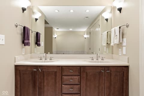Bathroom at 12093 Hawthorne Ridge, Fishers, IN