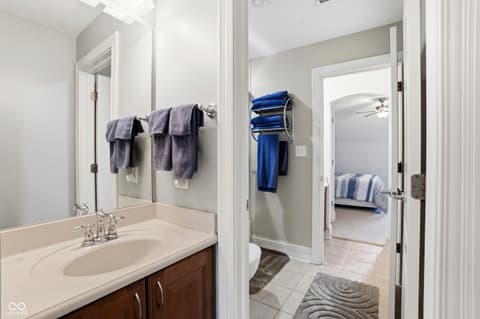 Bathroom at 12093 Hawthorne Ridge, Fishers, IN