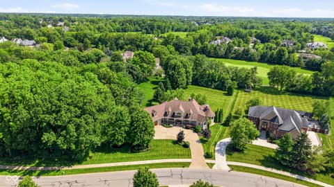 Aerial view at 12093 Hawthorne Ridge, Fishers, IN