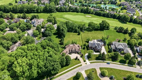 Aerial view at 12093 Hawthorne Ridge, Fishers, IN